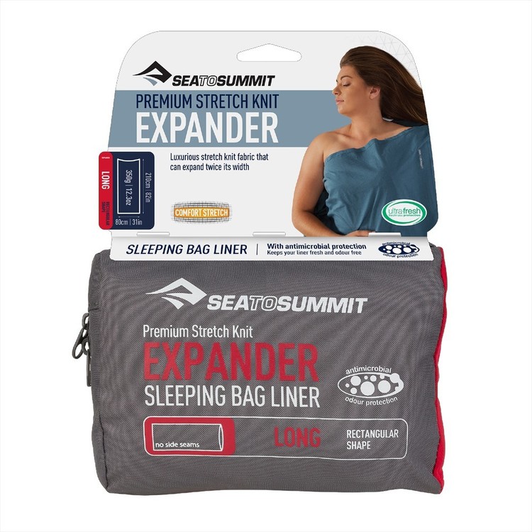 Sea To Summit Expander Travel Liner Long Navy Navy