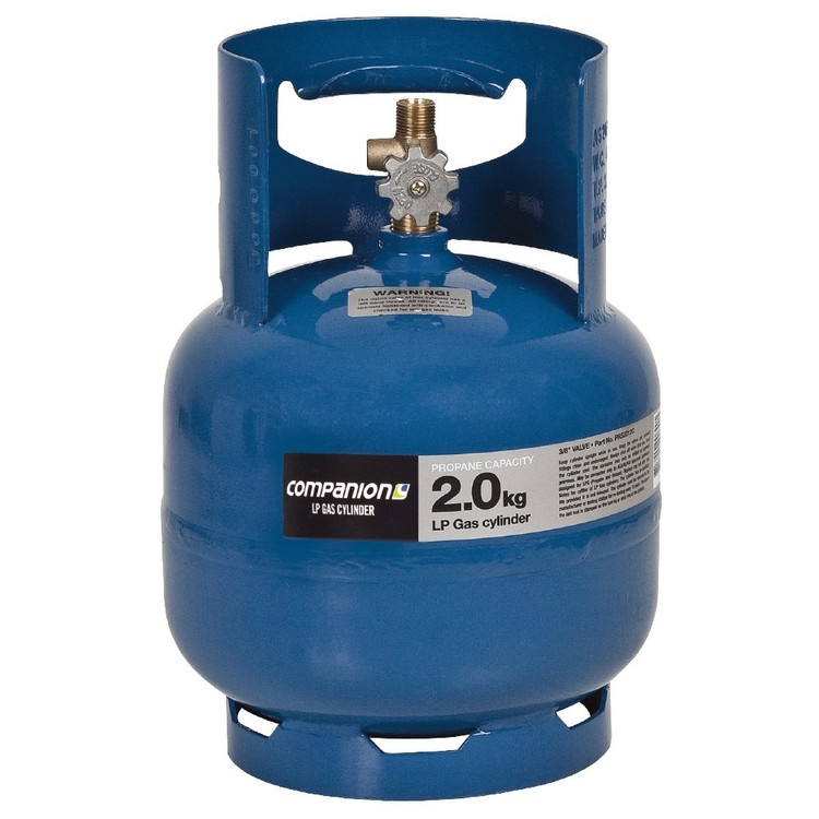 Companion Gas Cylinder 3/8'' LH 2kg