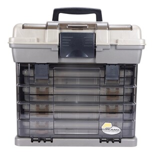 Plano Guide Series 1374 3700 Rack System Tackle Box Graphite