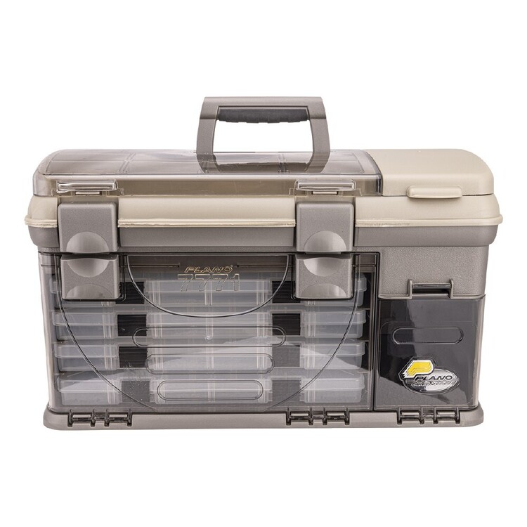Fishing tackle storage boxes, plastic double sided transparent fishing  toolbox, tackle box organiser, professional tackle box system for storage  and