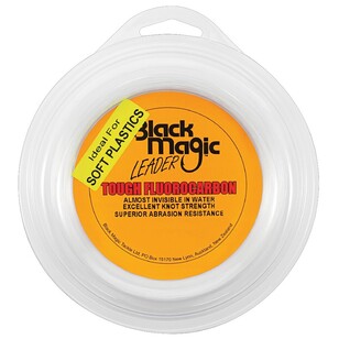 Black Magic 120m Tough Fluorocarbon Leader Line Clear 15 lb