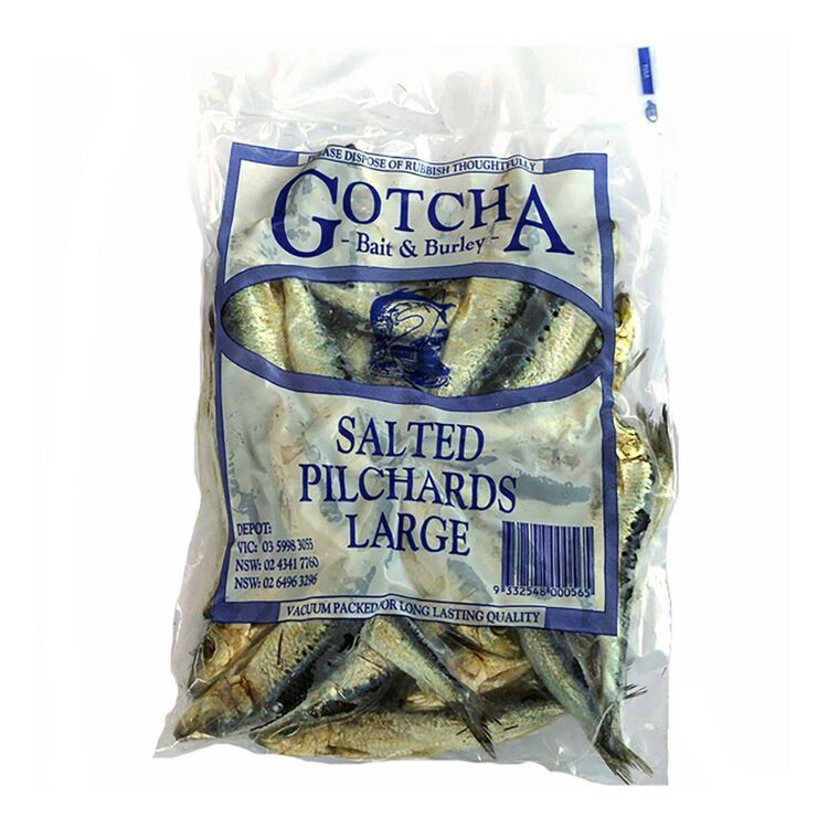 Gotcha Bait Salted Pilchards Large Pack