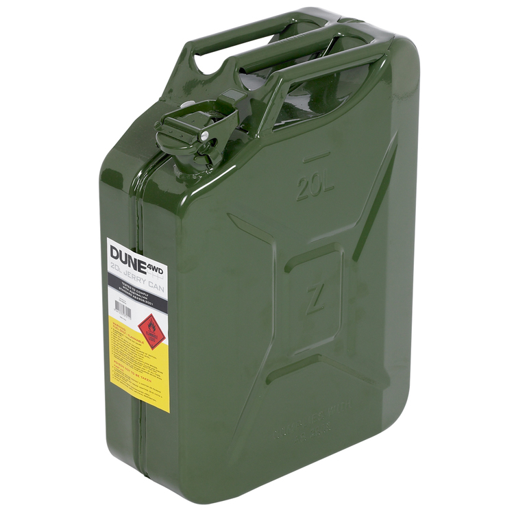 Dune 4WD 20L Green Metal Jerry Can