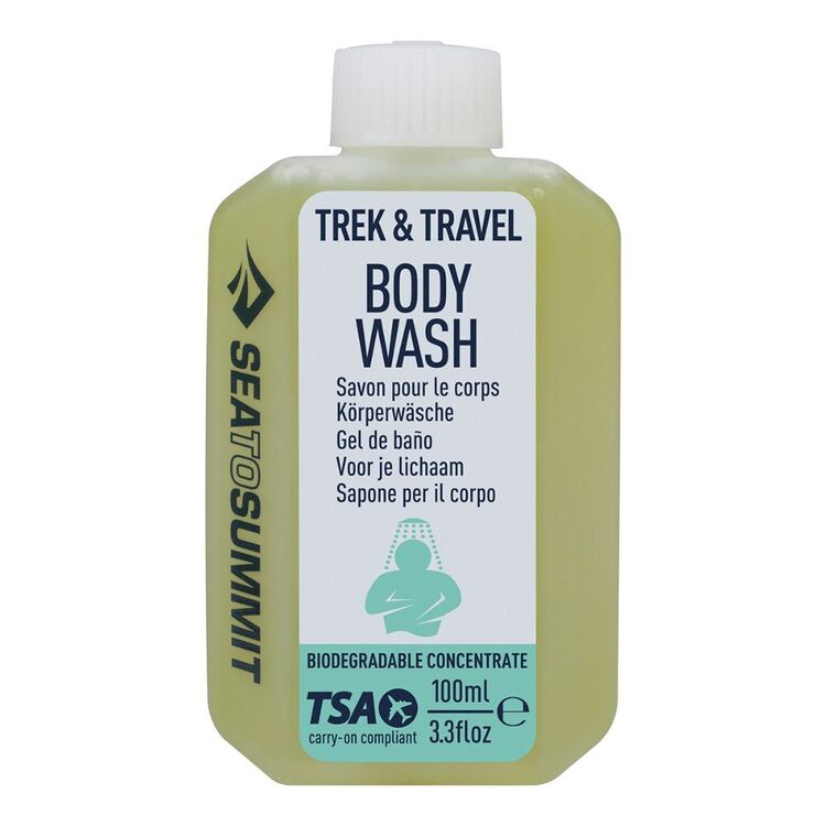 Sea To Summit Trek Travel Liquid Body Wash Green 100 mL