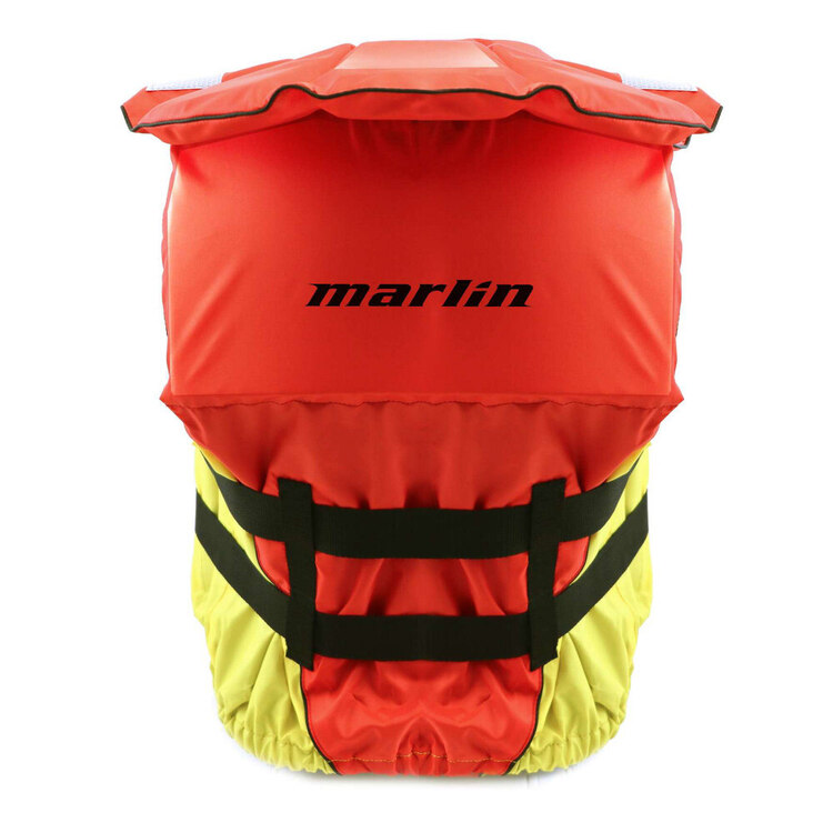Marlin Adults' Deluxe L100 PFD Red & Yellow