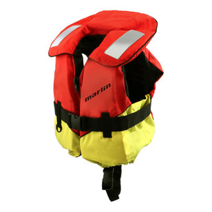 Marlin Children's Deluxe L100 PFD Red & Yellow