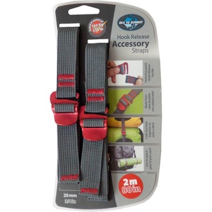 Sea to Summit 20 mm Tie Down Strap With Hook Grey