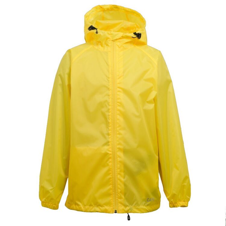 Cape Kids' Pack It Rain Jacket Yellow