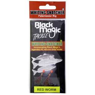 Black Magic Snatcher Rig Black Magic Whiting Snatcher Rig Pack Red Worm | Anaconda
