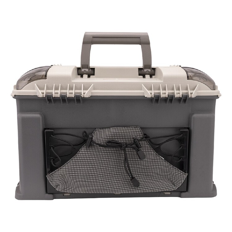 728 tackle box Guide Series StowAway Rack System Pro This tackle box system has sturdy lock latches Fishing Gear Plano 728 Tackle