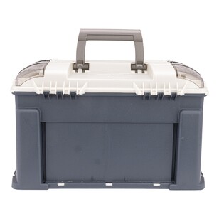 Plano 728 3600 Angled System Tackle Box Blue & Clear