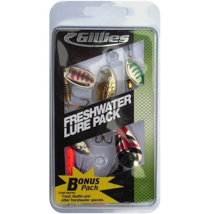 Gillies Freshwater Lure Pack