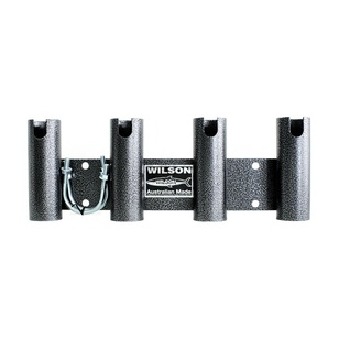 arb bull bar fishing rod holder Summit (Jimny Models 2018-2025 GLX & Lite 3-Door) on to the M2M Accessory Bar (Required to fit)Easy InstallationMade in the USA! Wilson Bullbar Rod Holder 4