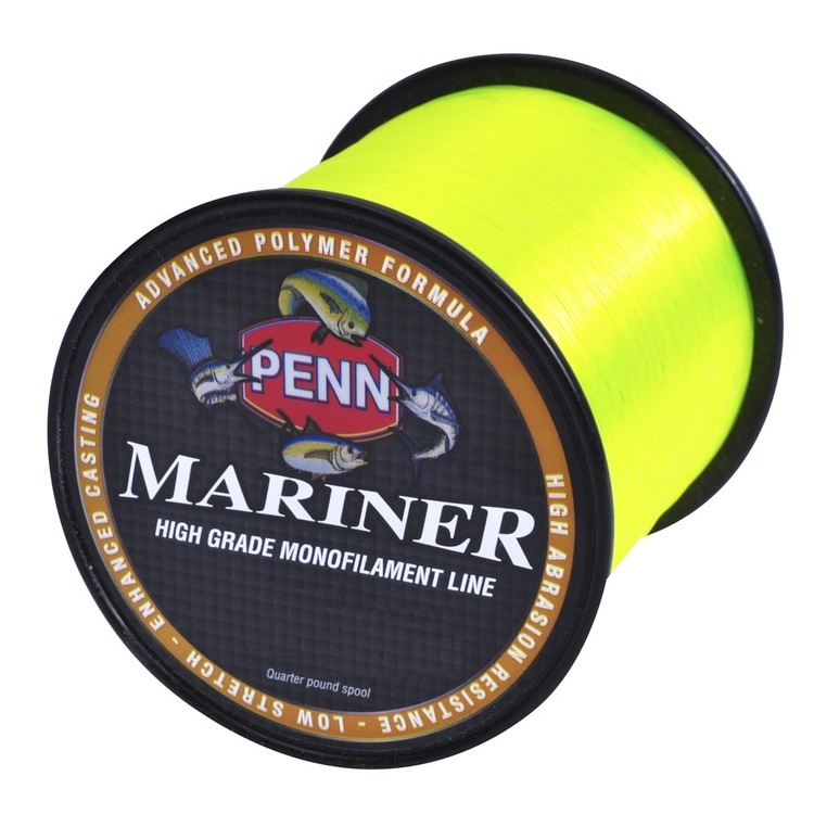 Penn Mariner 1/4lb Spool Line Hi Vis Yellow