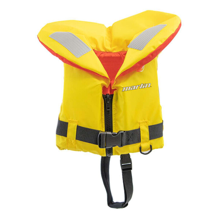Marlin Infants' Nautical PFD Yellow & Red X Small