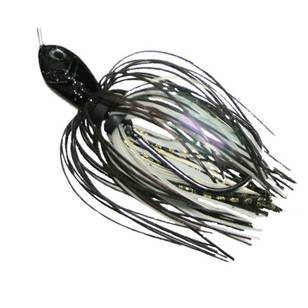 Tackle Tactics Tornado Double Colorado Spinner Bait Lure Black Gold Scale 1 / 2 oz