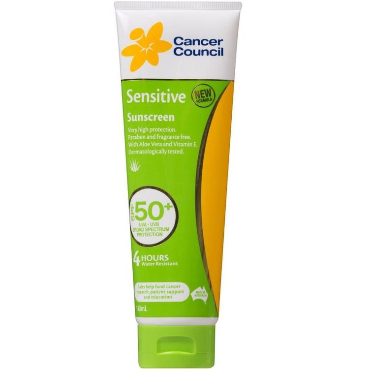 Cancer Council Tube Sensitive Sunscreen 110 mL