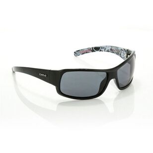 Carve Sonny Black Sunglasses Gloss Black & Grey Polarised One Size Fits Most