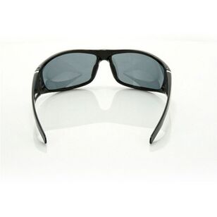 Carve DC Sunglasses Gloss Black & Grey Polarised One Size Fits Most