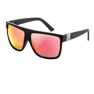 Carve Rocker Polarised Sunglasses Matt Black & Orange Iridium