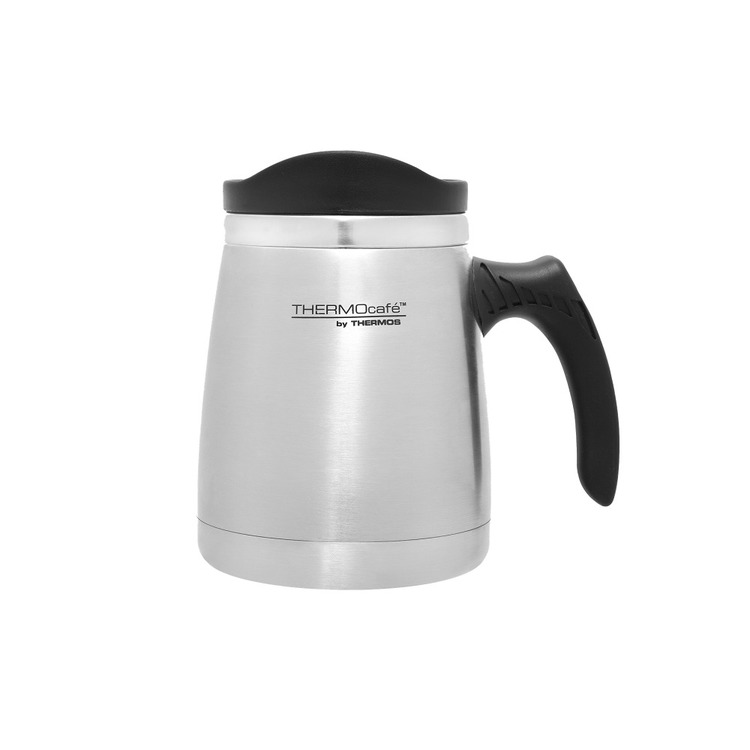 THERMOcafe™ 450ml Stainless Steel Double Wall Wide Base Mug