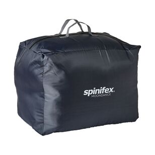 Spinifex Moondance 0° Queen Sleeping Bag Charcoal Grey & Black