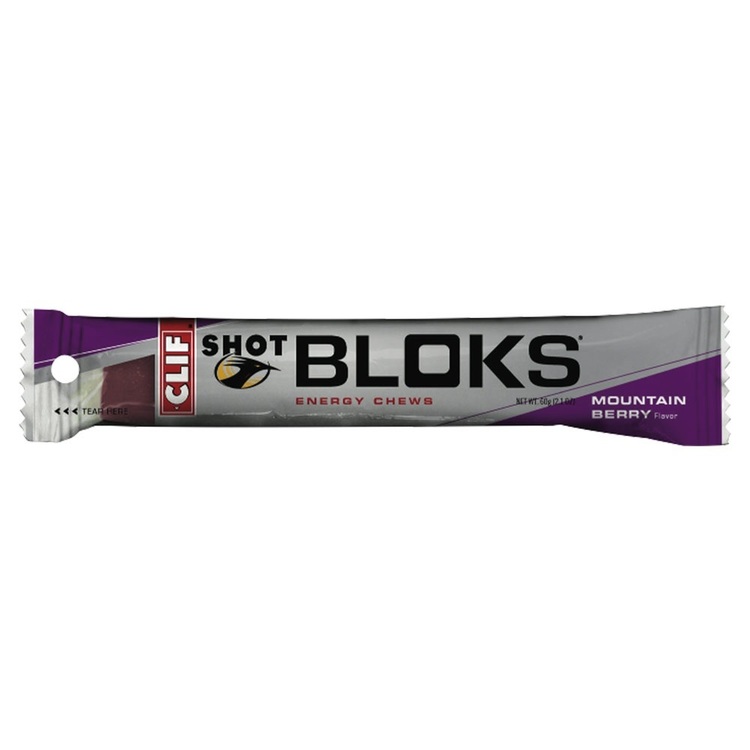 Clif Shot Bloks Electrolyte Chews Mountain Berry 60 g
