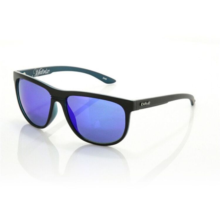 Carve Matrix Sunglasses Matt Black & Polar Blue Iridium