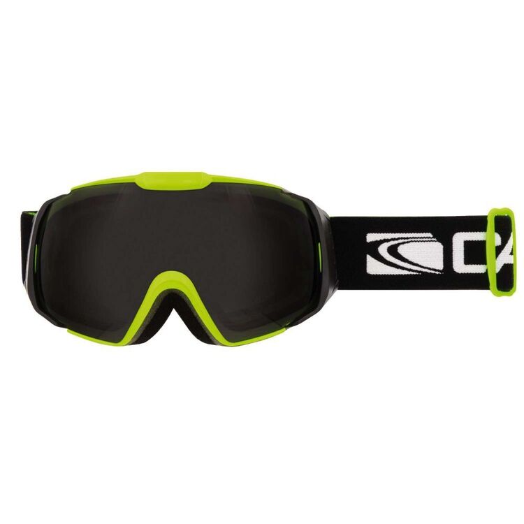 Carve Platinum All Round Goggle Adult / Youth Black & Green One Size Fits Most
