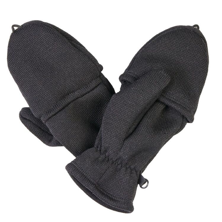 Cape Women's Emilia Convertible Fingerless Gloves Black One Size Fits Most