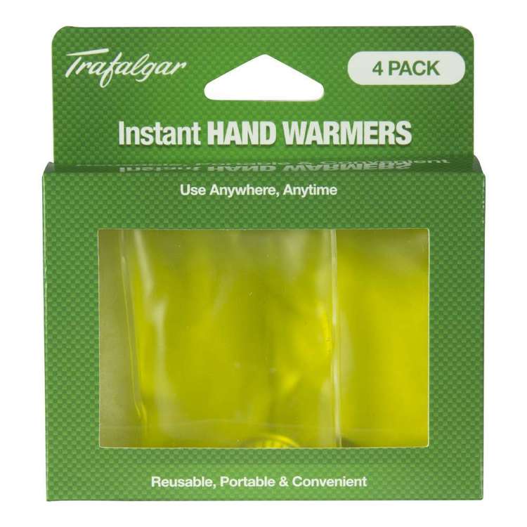Trafalgar Instant Hand Warmers 4 Pack Red