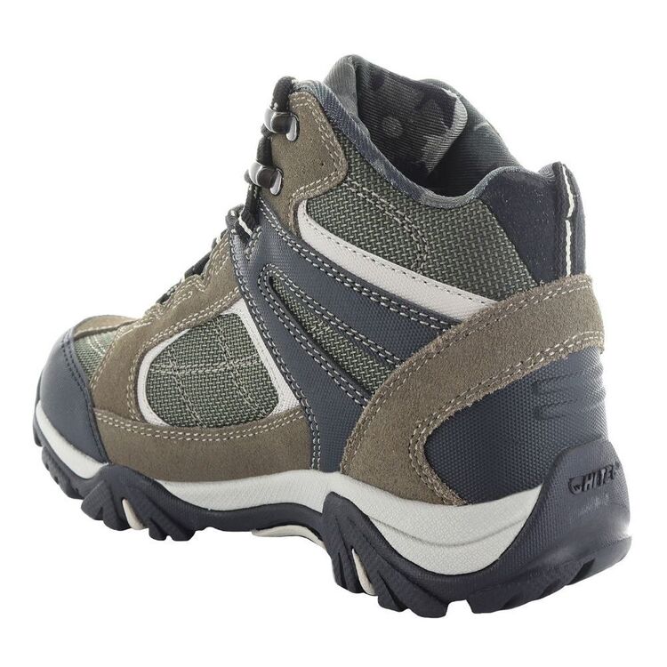 Hi Tec Kid's Altitude I WP Jnr Hiking Shoes Dark Taupe & Olive