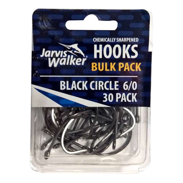 Jarvis Walker Black Chemically Sharpened Circle Hook Pack