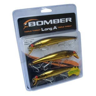 Bomber Long A 15A Triple Threat 3 Pack 12 cm