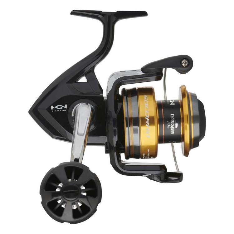 Quick story: Shimano Socorro sw6000 handle/knob is a piece of junk, I  returned it and upgraded. Meet Penn Clash 6000 with J-Braid 8x Multi-Color  40lb braided line. : r/Fishing_Gear