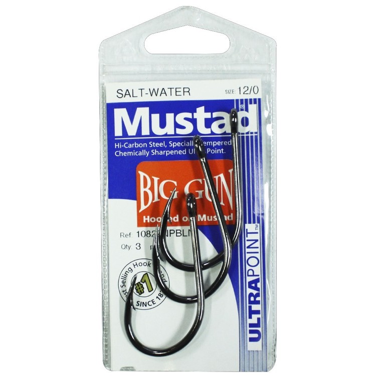 big gun fishing hooks Mustad Catfish - 50% Off Mondocat Aiming for the big guns demands tackle that will stand its ground Mustad 10829NPBLN Big Gun Hooks