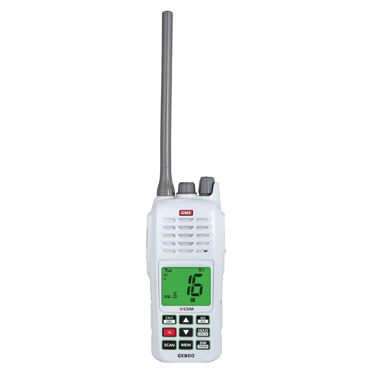 GME GX800 VHF Handheld Marine Radio