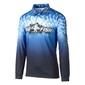 Bigfish Kids' Blue Scales Sublimated Polo Shirt