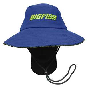 Bigfish Blue Wide Brim Hat Blue