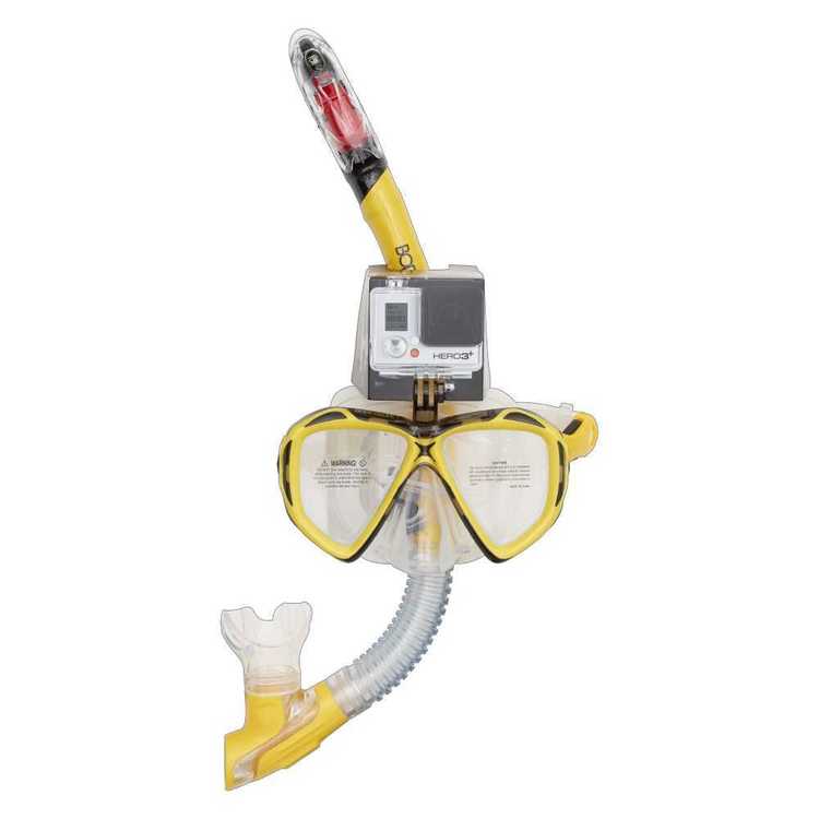 Body Glove Adult's Arid 2 Piece Set With Go Pro Mount Yellow