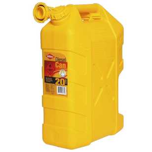 Willow 20L Diesel Jerry Can Yellow