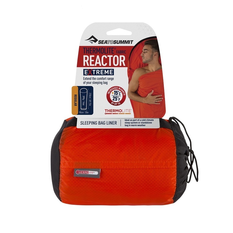 Sea To Summit Reactor Extreme Liner Regular Red Red