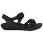 Crocs Men's Swiftwater River Sandals Black & Black 7