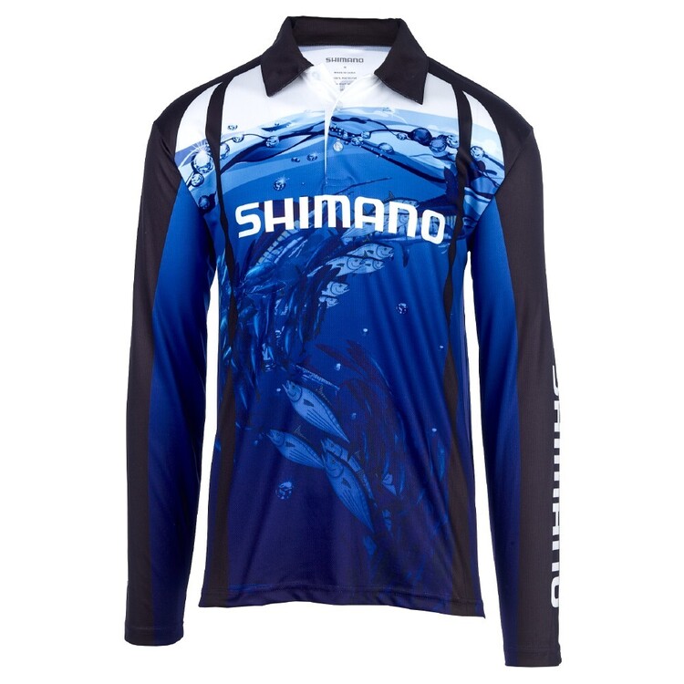 Shimano Underwater Print Sublimated Polo Shirt
