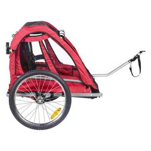 Fluid Convertible Child Trailer Rapid Red