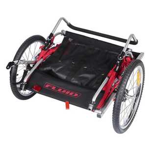 Fluid Convertible Child Trailer Rapid Red