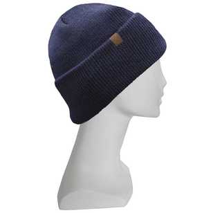 XTM Men's Scree Snow Beanie Navy Marle One Size Fits Most