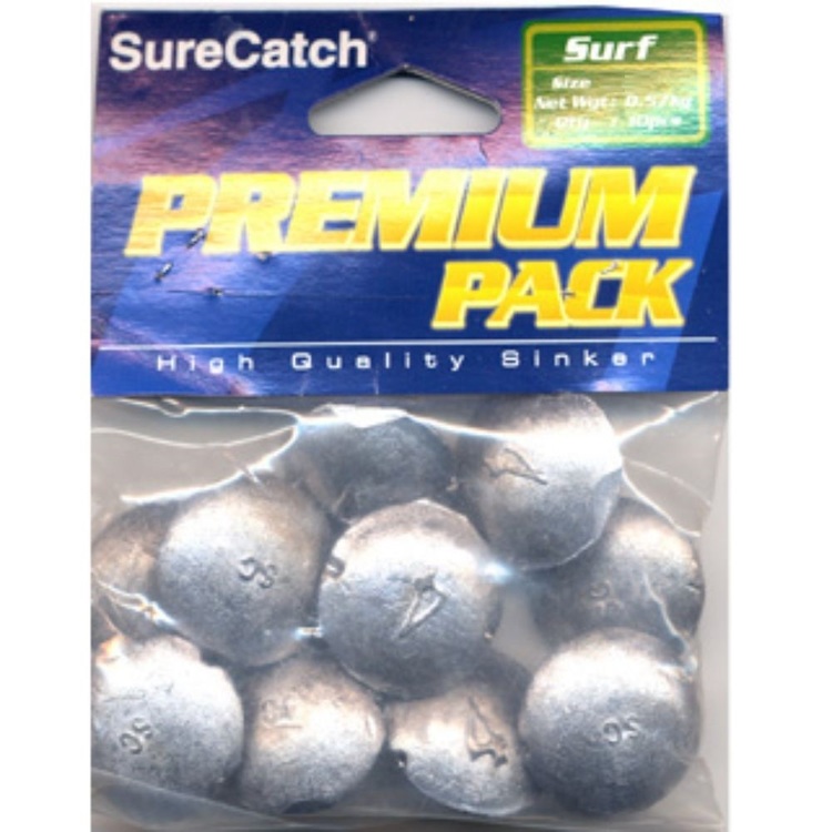 SureCatch 1 Surf Sinker Premium 50 Pack