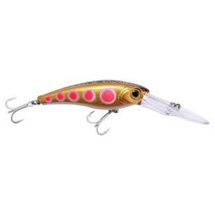 Zerek Tango Shad 69mm Floating Lure Gold Spotted Dog