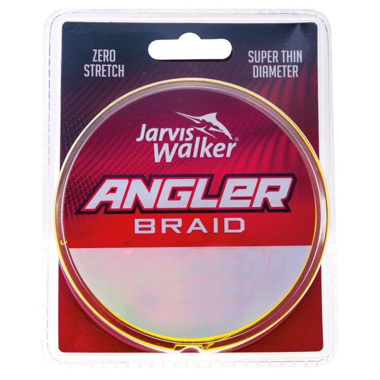 Jarvis Walker Angler Braid Chartreuse 150 Yards Fishing Line Yellow